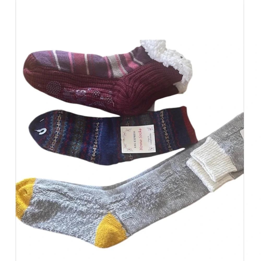 MUK LUKS ⭐️AERIE Y & Leg Express socks bundle